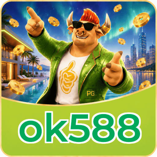 ok588 Logo - Bônus com Rollover Justo